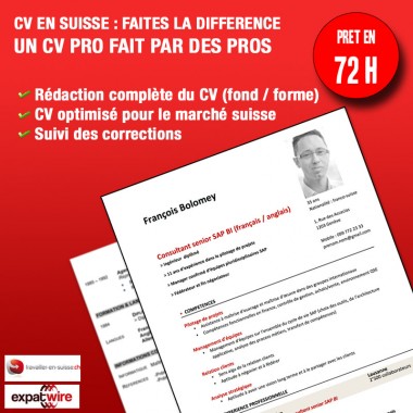 Service de rédaction de CV